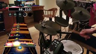 The Party Song by Blink182  Rock Band 4 Pro Drums 100 FC [upl. by Keener]