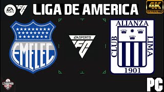 EMELEC VS ALIANZA LIMA  LIGA DE AMERICA FC 24 [upl. by Kristen518]