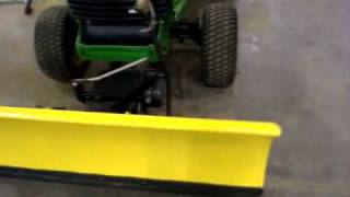 2000 John Deere 325  Mower Plow Hydro Assist [upl. by Busey]