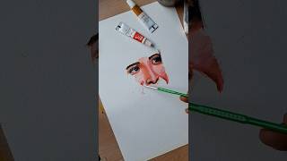 Practicing watercolor painting🖼❤️ youtubeshorts watercolorpainting shortvideo viral [upl. by Amelus]