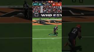 He quit after this lol madden24 touchdown music nfl gameplay pick6 clips shorts foryou [upl. by Malloch346]