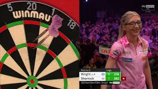 Wright vs Sherrock 2022 Grand Slam of Darts group E [upl. by Alliuqaj]