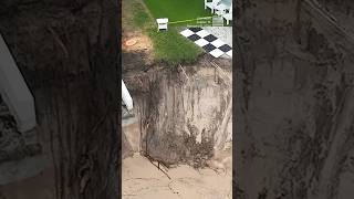 Dramatic coastal erosion in Florida [upl. by Suilmann]