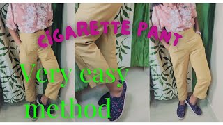 cigarette pant stitching part 2 [upl. by Legir]