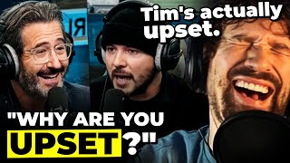 Seder Confronts Tim Pool For Russian Funding And Gets Him Visibly Upset [upl. by Barstow726]