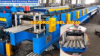 QUADRO panel forming machine super cuadro panel line [upl. by Schapira713]