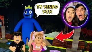 A VICK VAI CONSEGUIR DERROTAR O AZUL BABÃO NO ROBLOX [upl. by Semajwerdna]