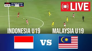 🔴 LANGSUNG  Indonesia U19 vs Malaysia U19  Kejuaraan AFF U19  Simulasi Permainan Video [upl. by Earazed]