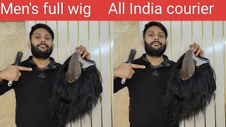 mens long hair wigtrending viral video hair [upl. by Ym]