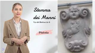 Lo stemma dei Manni a Pistoia [upl. by Amlet]