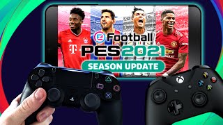 COMMENT JOUER A PES 2021 MOBILE AVEC UNE MANETTE PS4 OU XBOX [upl. by Ylerebmik679]