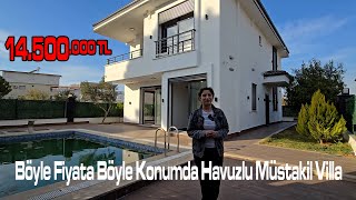 Didimde Denize 400 Metre Mesafede 310 m2 Arsa Üzerinde Havuzlu Müstakil Dubleks Villa [upl. by Eamanna7]