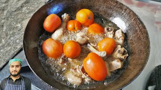 Charsi Chicken Karahi  Delicacy of Peshawar [upl. by Enaek545]