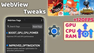 Unlock Peak Android Performance WebView Tweaks 120fps  No Root [upl. by Ahsiyt]