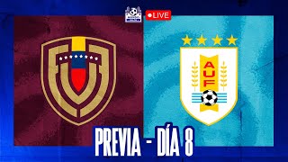 EN VIVO PREVIA VENEZUELA VS URUGUAY [upl. by Nahgrom]