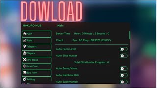 DOWLOAD DO SCRIPT  MUKURO HUB [upl. by Trevar65]