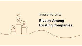 Porters Five Forces  Rivalry Among Existing Companies [upl. by Heeley]