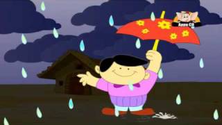 Classic Rhymes from Appu Series  Nursery Rhyme  Raindrops [upl. by Eniamor605]