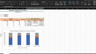 Excel Module 2 SAM Project A Bergamot Urgent Care Clinic [upl. by Anairotciv]