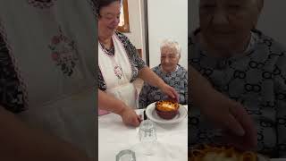 Preparo i maccheroni al tegamino a fine video l’assaggio di nonna Santa 96 anni [upl. by Deadman]