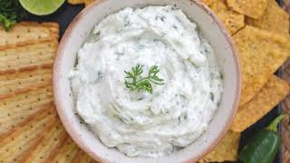 5 min Jalapeno Cream Cheese Dip Recipe [upl. by Joris948]