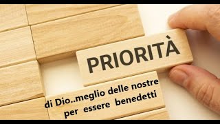 03112024  quotPRIORITA di Diomeglio delle nostre per essere benedettiquot [upl. by Aicenert705]