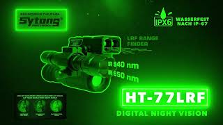 Sytong HT 77LRF digital night vision nightvision nightvisioncamera thermalimaging thermalhunting [upl. by Dlorrej]