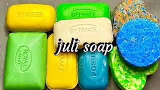 DRY SOAP CUTTINGDRY RECYCLED SOAP CUTTING  ASMR DRY SOAP CUTTING [upl. by Casabonne]