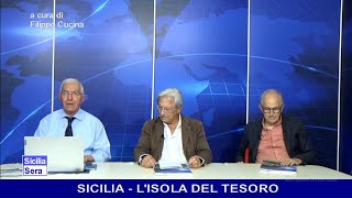 SICILIA SERA – SICILIA L’ISOLA DEL TESORO – FILIPPO CUCINA CON AGOSTINO PORRETTO E LINO BUSCEMI [upl. by Ynnor605]