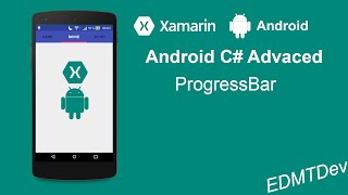 Xamarin Android Tutorial  ProgressBar [upl. by Ellga335]