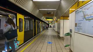 EMPTY METRO Tyne amp Wear Metro Ride  St James to Monument  Cabin View [upl. by Clower]