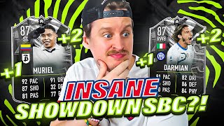 INSANE SHOWDOWN SBCs Showdown MURIEL vs DARMIAN Review FIFA 22 Ultimate Team [upl. by Oigile]