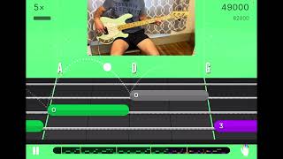 Eagles  Desperado  Yousician  Level 2  Basic Bassline [upl. by Rebhun]