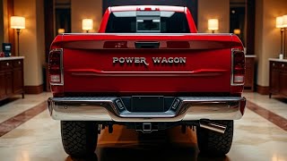 2025 RAM 2500 Power Wagon OffRoad Ready HeavyDuty Truck with Advanced Tech and Power [upl. by Lema]