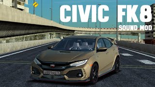 Realistic Civic FK8 Sound mod GTA SA DOWNLOAD [upl. by Ashil646]