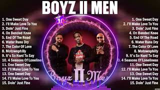 Boyz II Men Greatest Hits Playlist Full Album  Best Of RampB RampB Songs Collection Of All Time [upl. by Inesita]