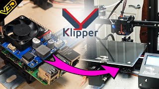 How to Upgrade to Klipper on any Ender 3 for High Performance [upl. by Alegnat]