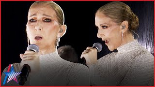 Celine Dion RETURNS TO STAGE At 2024 Paris Olympics Opening Ceremony [upl. by Neal]