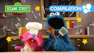 Warm Recipes for a Cold Day  1 Hour Sesame Street Compilation [upl. by Ranger]