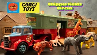 Corgi  Transporte Clásico del Circo Chipperfields [upl. by Armat]