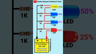 Battery Level Indicator Connection DIY Project shorts [upl. by Htiderem417]