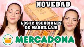 NOVEDAD MERCADONA LOS 12 ESENCIALES DE MAQUILLAJE NUEVO KIT A PRUEBA [upl. by Alliw563]