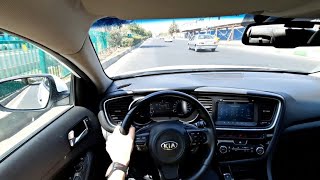 kia optima 2014 24 pov test driving kiaoptimatop gearkoreaIRANTehranکیااپتیما [upl. by Salvidor]