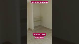 flat for sale in chennai  tambaram manimangalam  2bhk  57 lakhs negotiable  booking 9710972097 [upl. by Aronal]