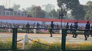 NSG contingent Republic Day parade at Rajpath national security guard [upl. by Bakeman]