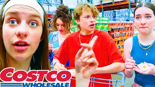 WE ALL WENT TO COSTCO FOR THE FIRST TIME TOGETHER wThe Norris Nuts [upl. by Nairadas392]