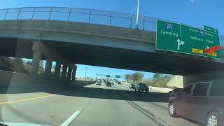 Driving to Southfield Michigan from Warren Michigan October 2022 [upl. by Eilsek]