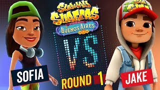 Subway Surfers Versus  Sofia vs Jake  Buenos Aires  Round 1  SYBO TV [upl. by Eveivenej]