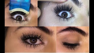 COMO COLAR O CILIOS POR BAIXO  EFEITO NATURAL  Emily Cecília Makeup [upl. by Ittak]