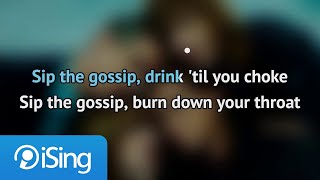 Måneskin  GOSSIP ft Tom Morello karaoke iSing [upl. by Ecirual]